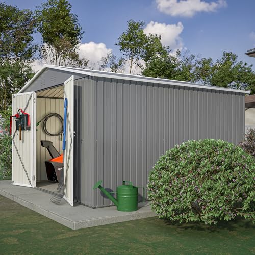 6x4 Ft Outdoor Storage Shed Black P69807
