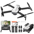 FPV Drone with 1080P HD Camera, Foldable RC Quadcopter with Brushless Motor, 2 Modular Batteries M8214