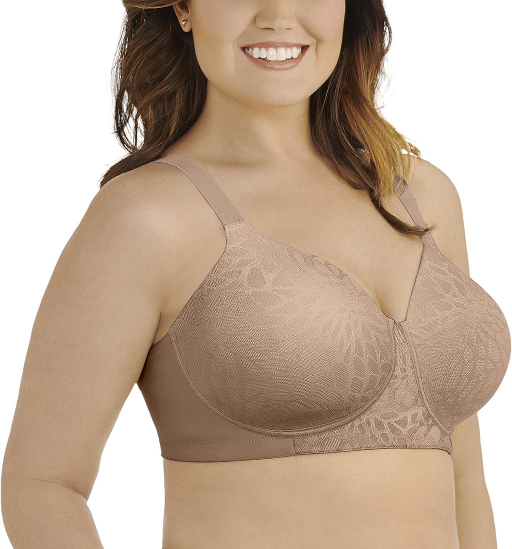 Honey Beige Lace Wirefree Bra J79266