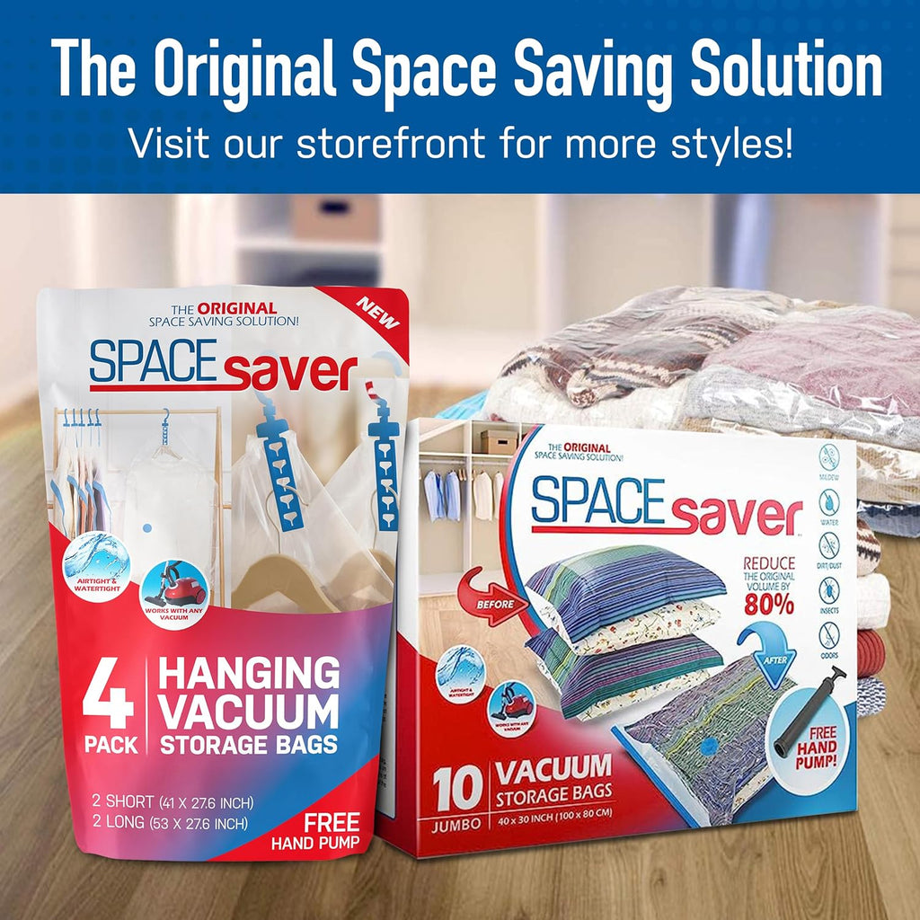 10-Pack Vacuum Storage Bags with Electric Pump U339