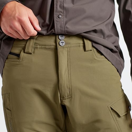 Relaxed Fit Lightweight Moisture Wicking Cargo Pants with 4-Way Stretch P3439