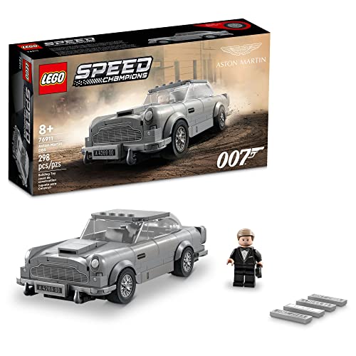 Lego Speed Champions Aston Martin DB5 Building Toy Set (298 Pieces) Z89063