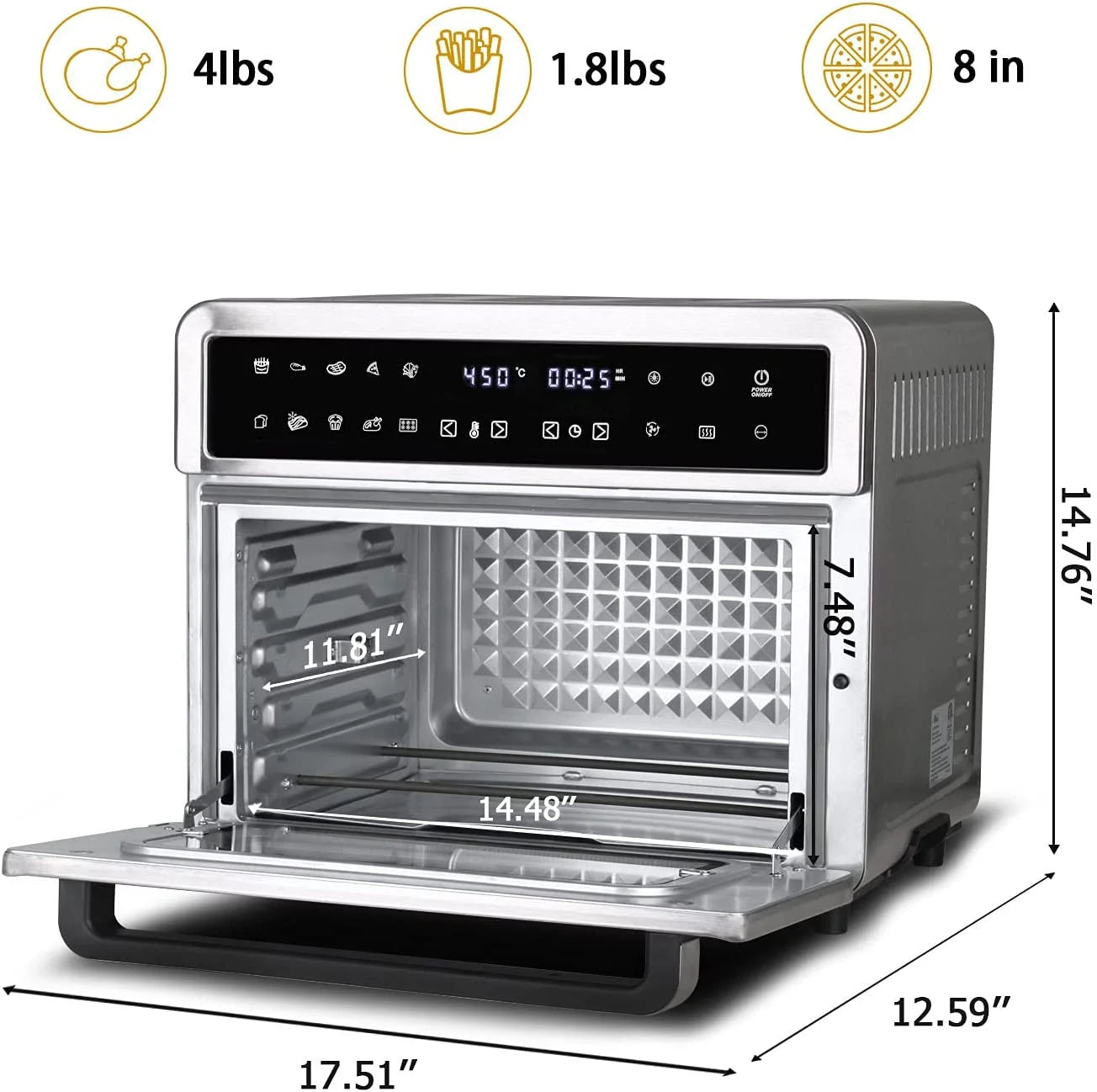26QT Air Fryer Oven E763