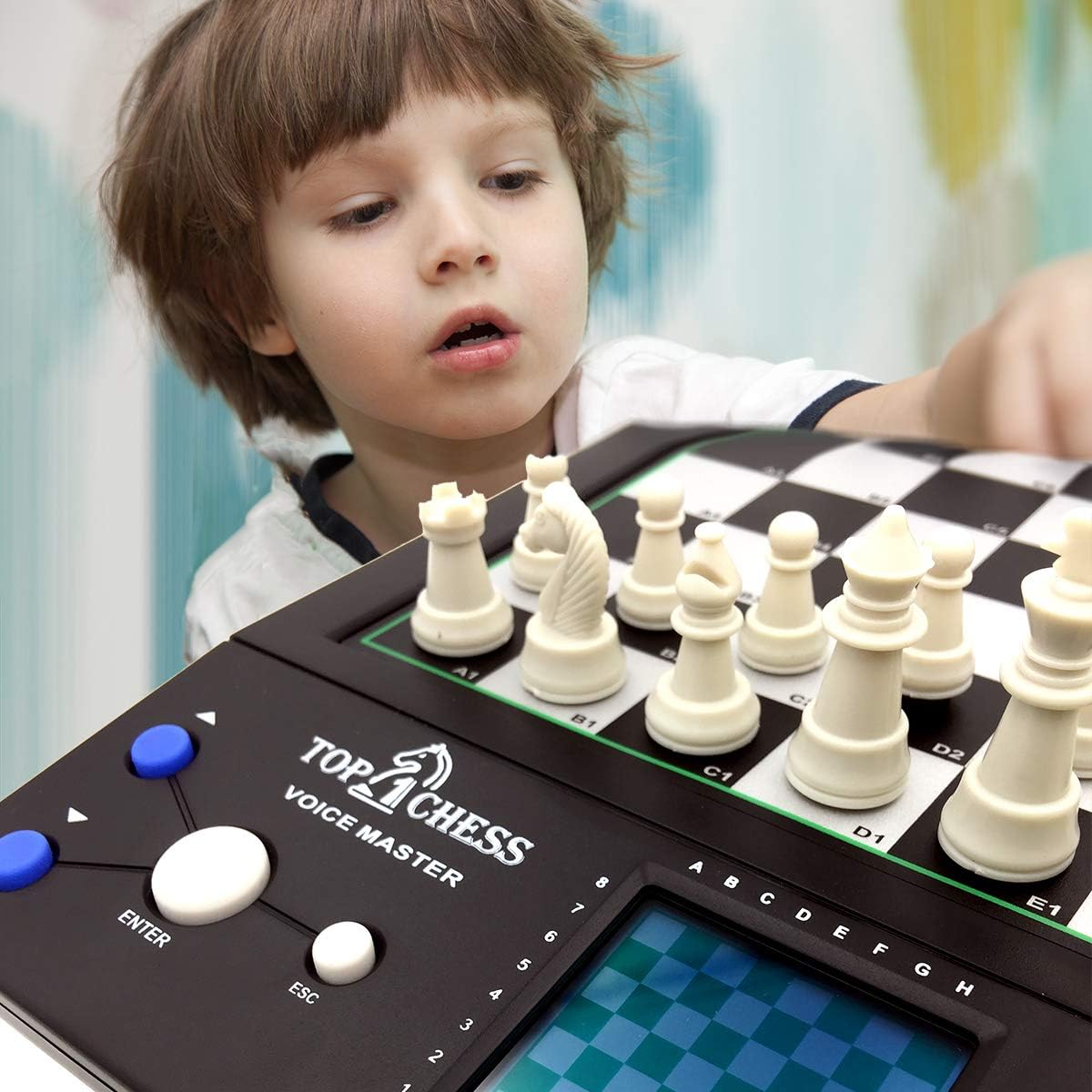 Electronic Voice Chess Computer Teaching System O736338