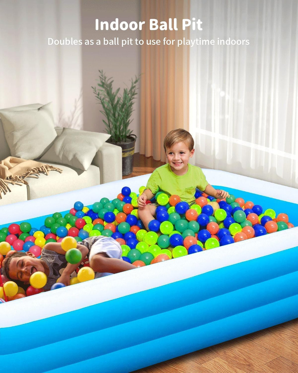 145"x74"x22" Inflatable Pool K283