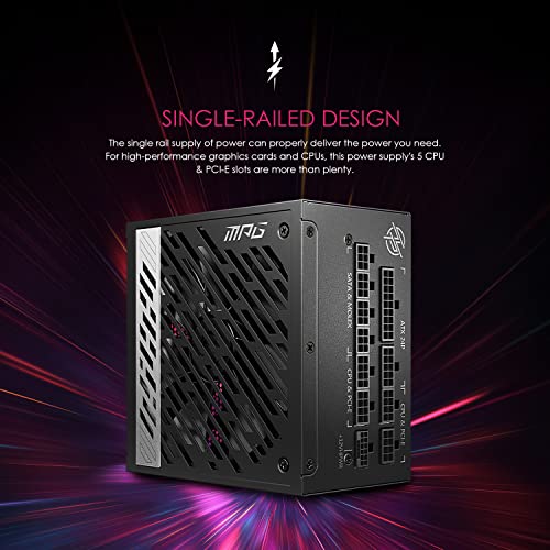 1000W 80 Plus Gold Full Modular ATX Power Supply U744