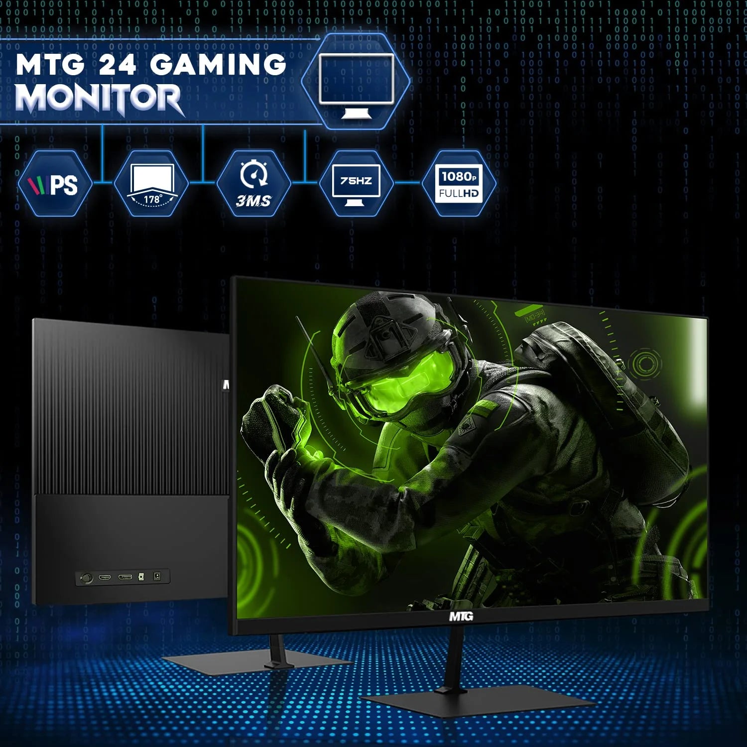 Restored Intel Core i5 8th Gen 16GB RAM 512GB SSD AMD RX 550 4GB Gaming Desktop PC N6384