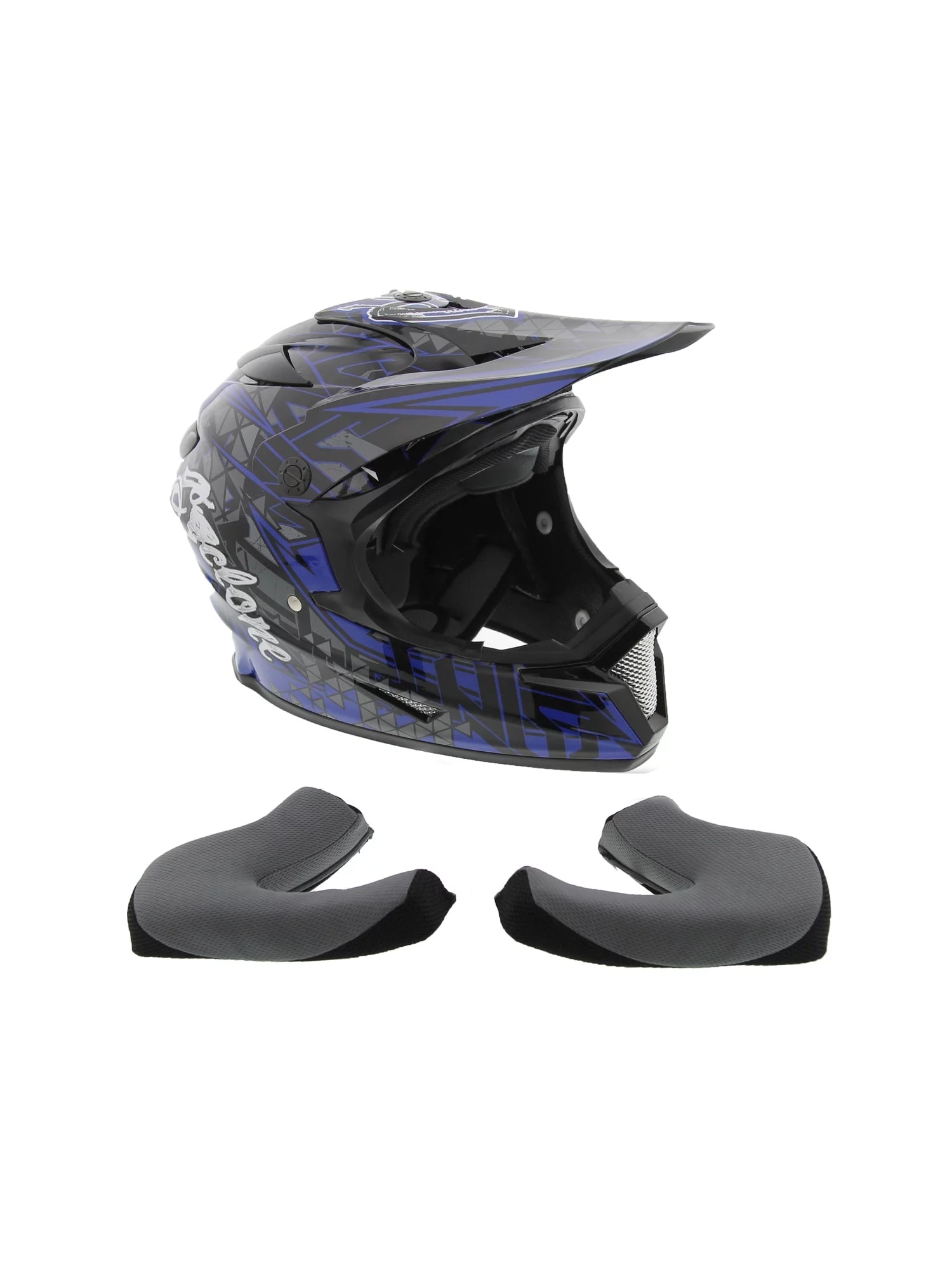 Blue Medium Off-Road Helmet Y527512