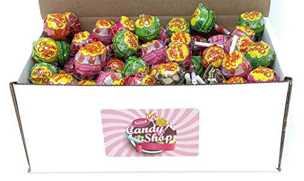 Assorted Flavors Lollipops, 2LB Bulk Candy S2569