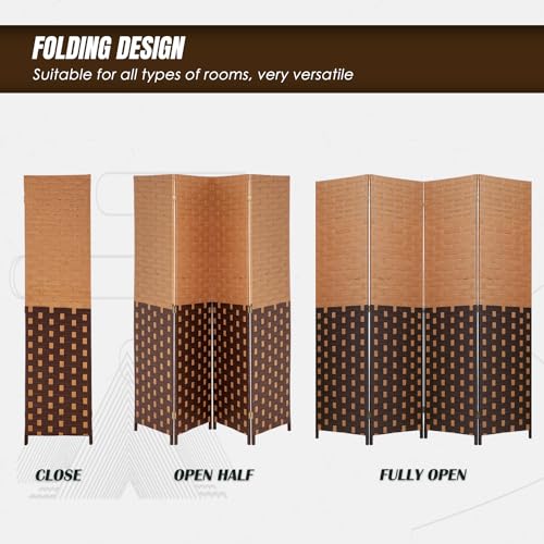 Black 4-Panel Folding Room Divider Y812