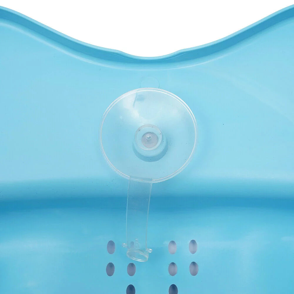 Blue Portable Folding Bathtub Z7649