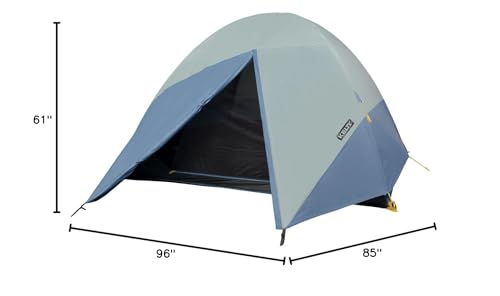 4 Person Camping Tent with Fiberglass Poles V58954