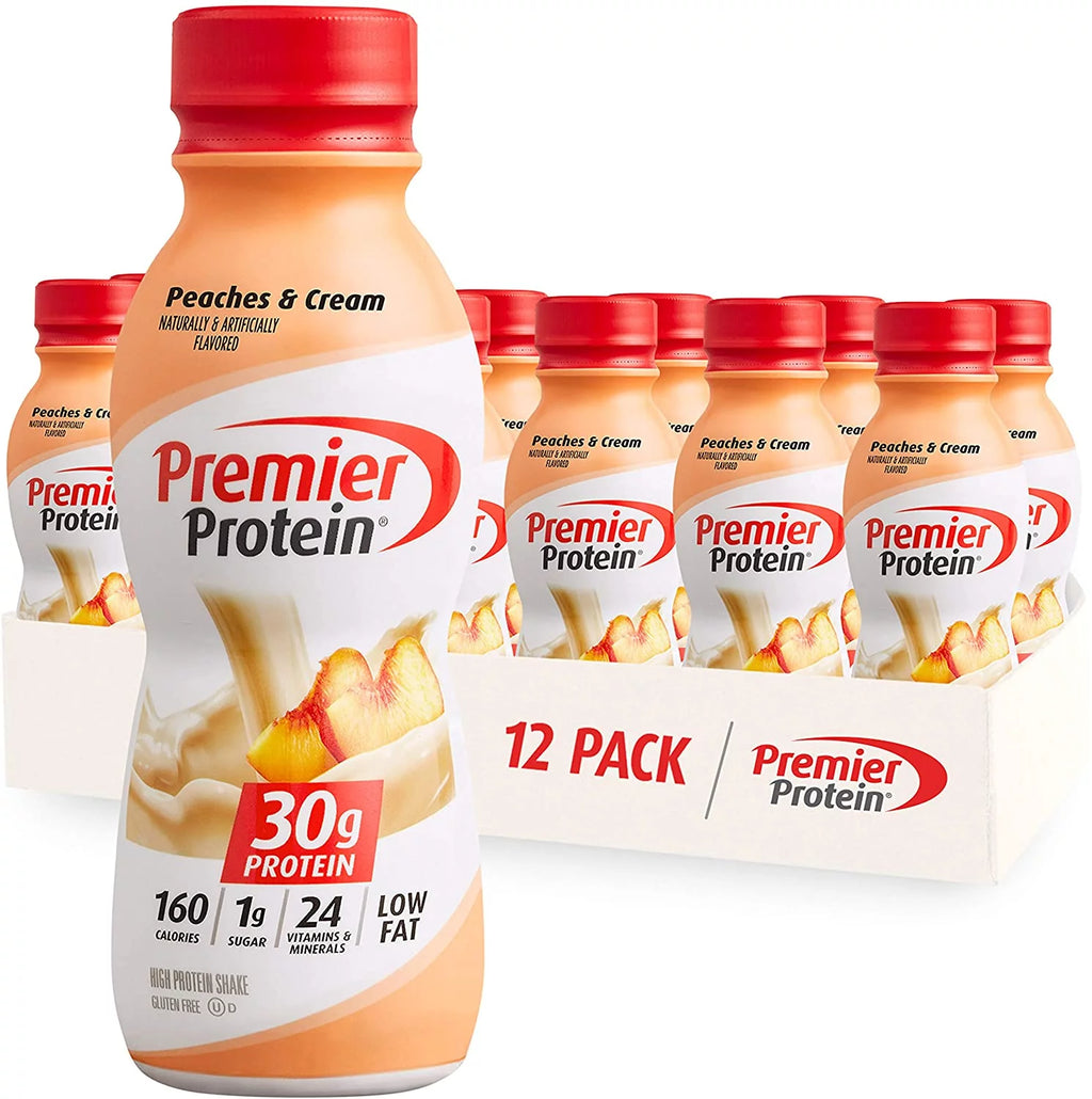 Peaches & Cream 11.5 oz 12 Pack Protein Shake X5219