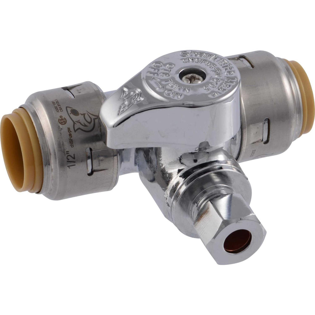 Push-to-Connect Tee 1/2 In. x 1/2 In. x 1/4 K52415