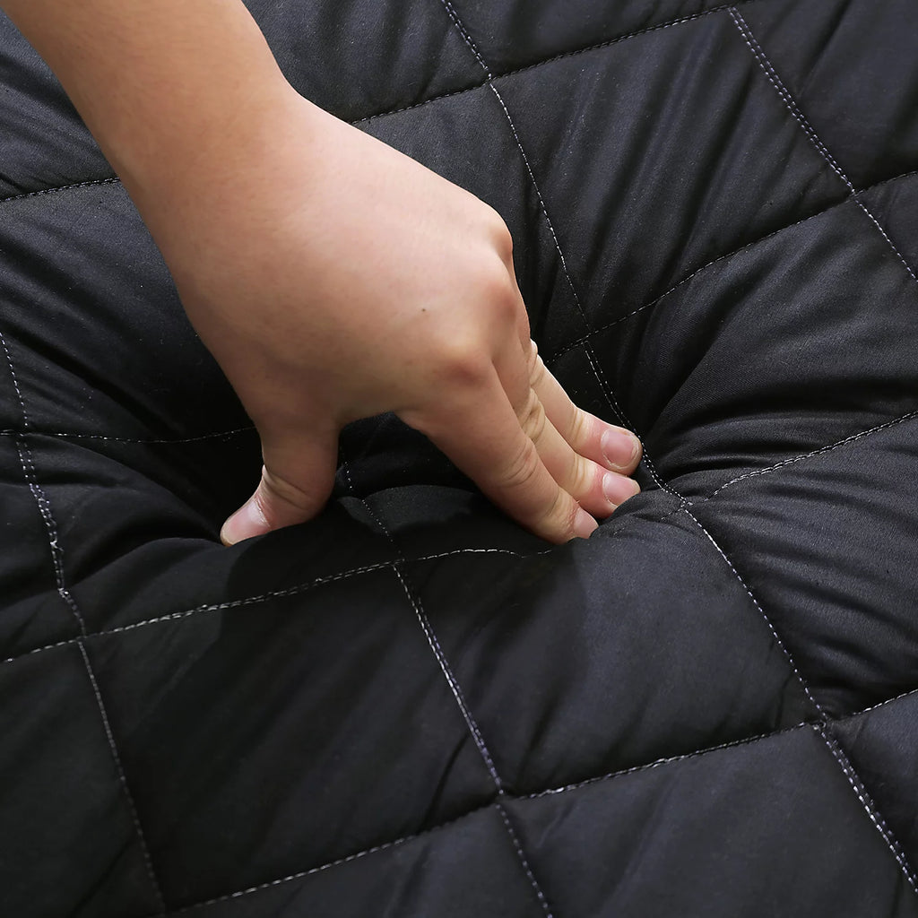 Gray Queen Folding Futon Mattress B49485