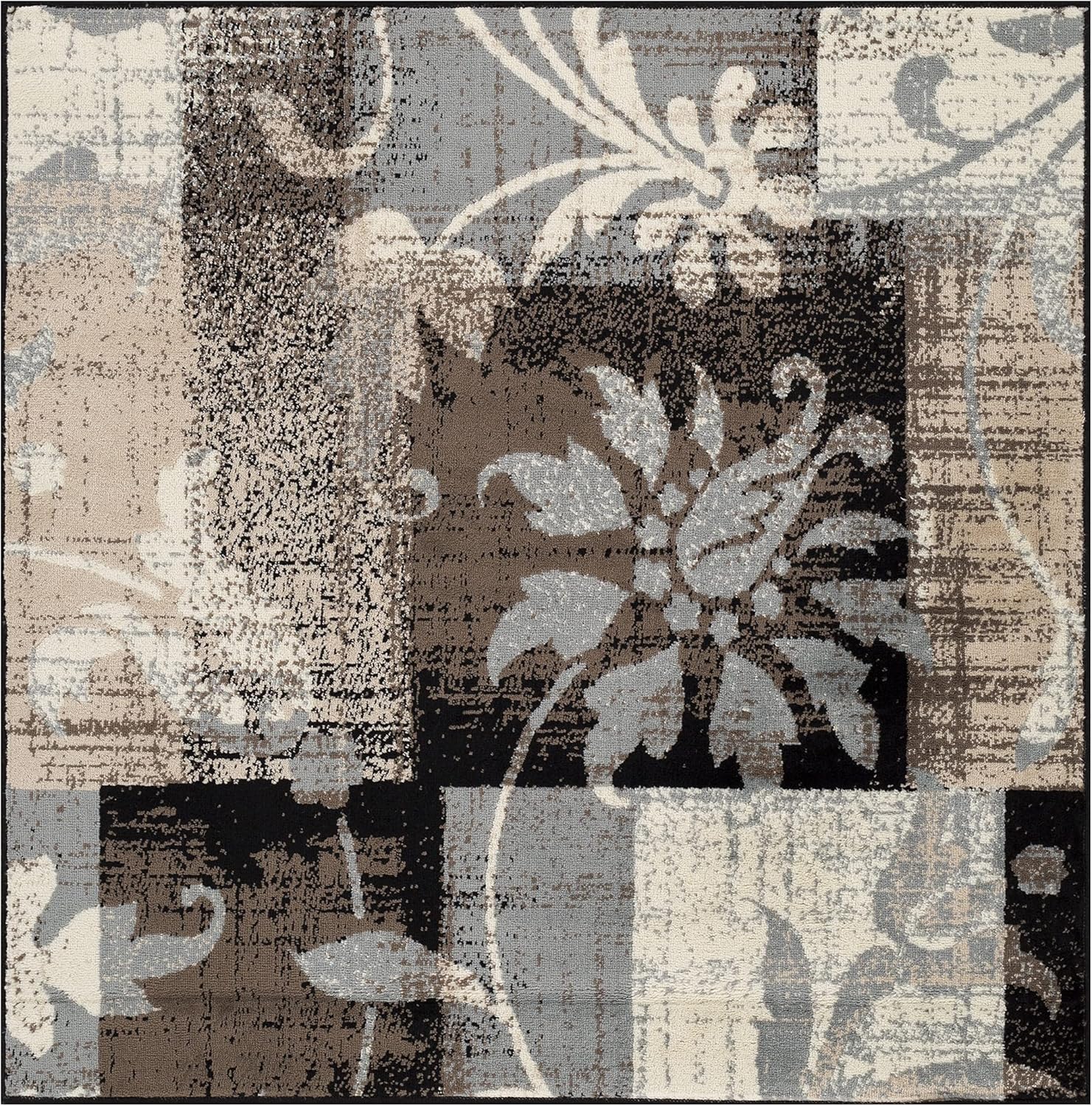 Beige 5' x 5' Area Rug I944506