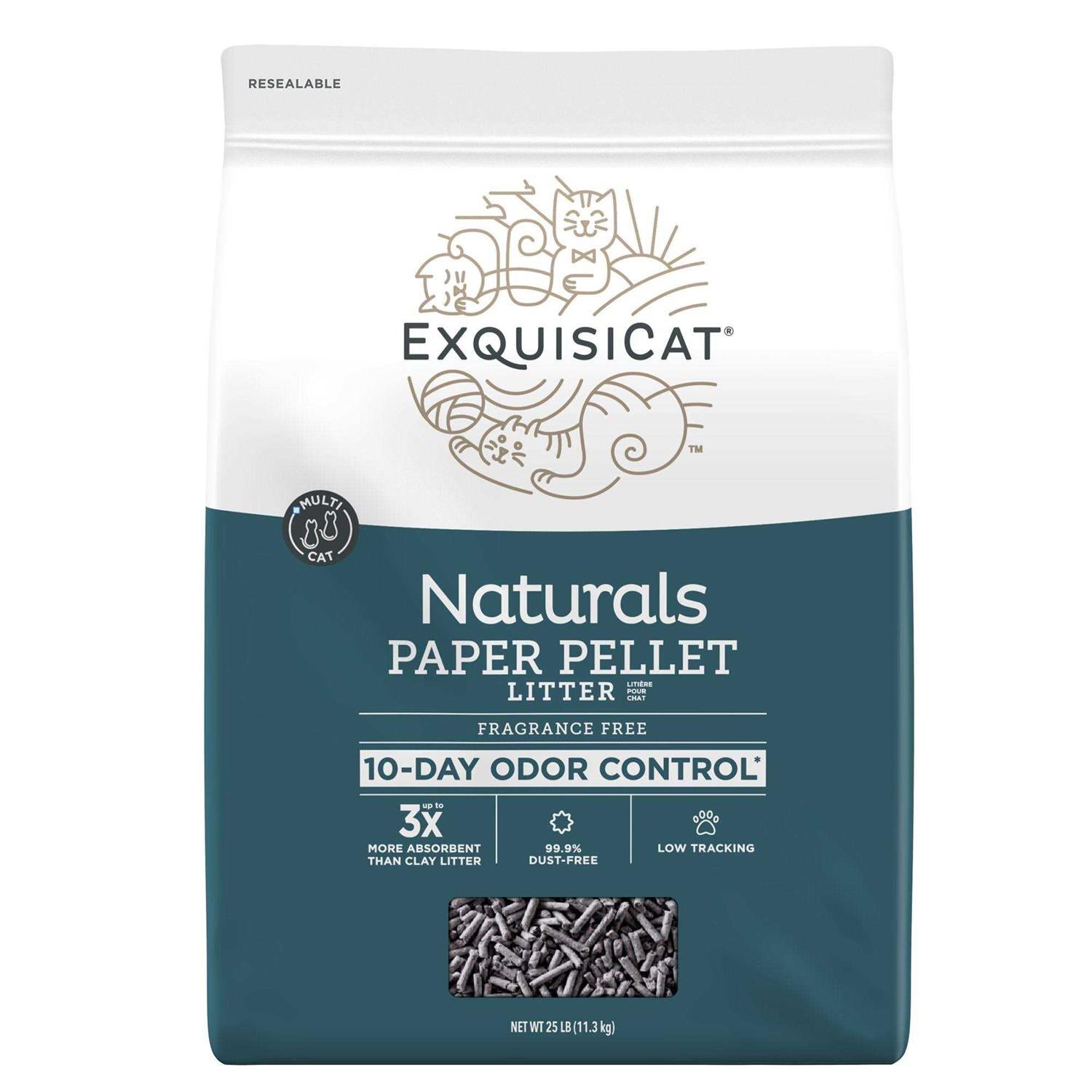Multi-Cat Paper Pellet Cat Litter N31879