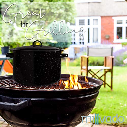 12 Qt Nonstick Enamel Stockpot with Lid M48550