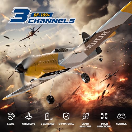 2.4GHz 6-axis Gyro Stabilizer RC Plane U73466