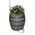 50 Gal Black Polyethylene Rain Barrel U305651