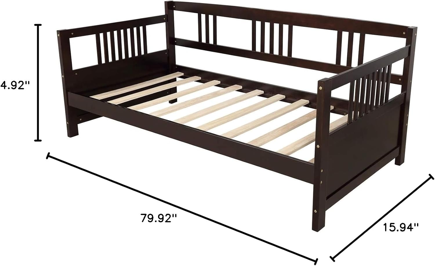 Twin Size Solid Wood Daybed D93498