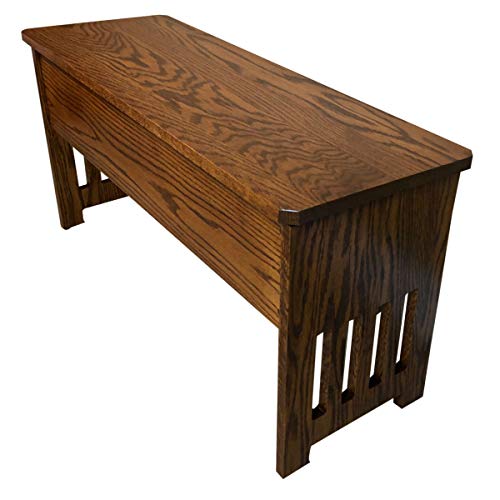 Wooden Storage Bench with Flip Top Lid R32162