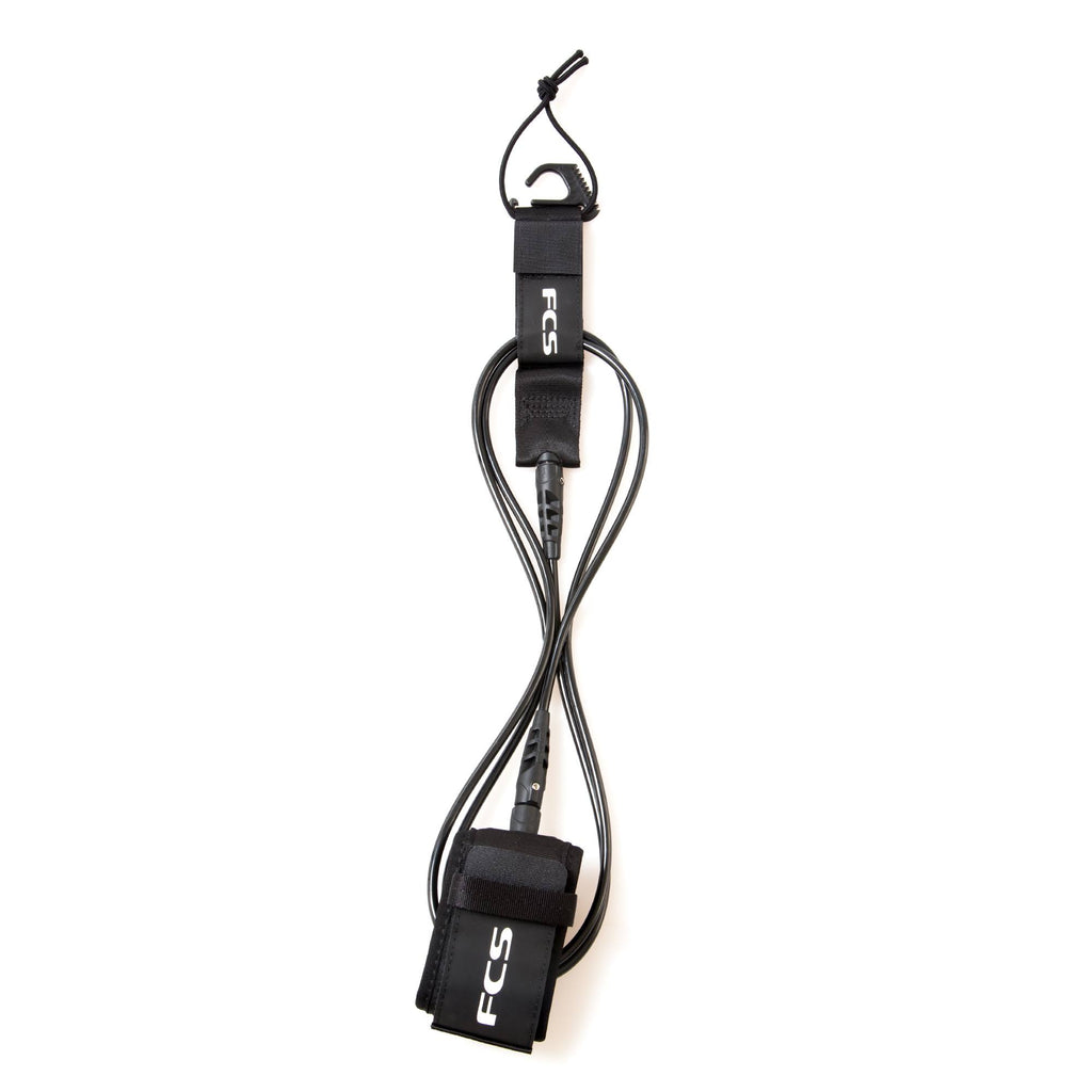 Black 9ft Longboard Leash L5455