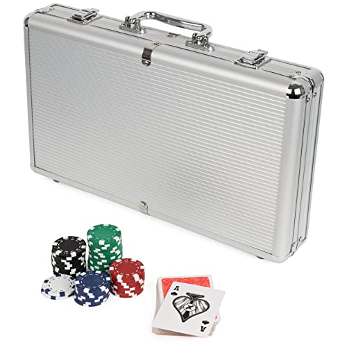 300-Piece Poker Set with Aluminum Carrying Case L1667