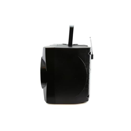 Portable CD Player Boombox with Cassette, AM/FM Radio, AUX, Detachable Speakers O121636