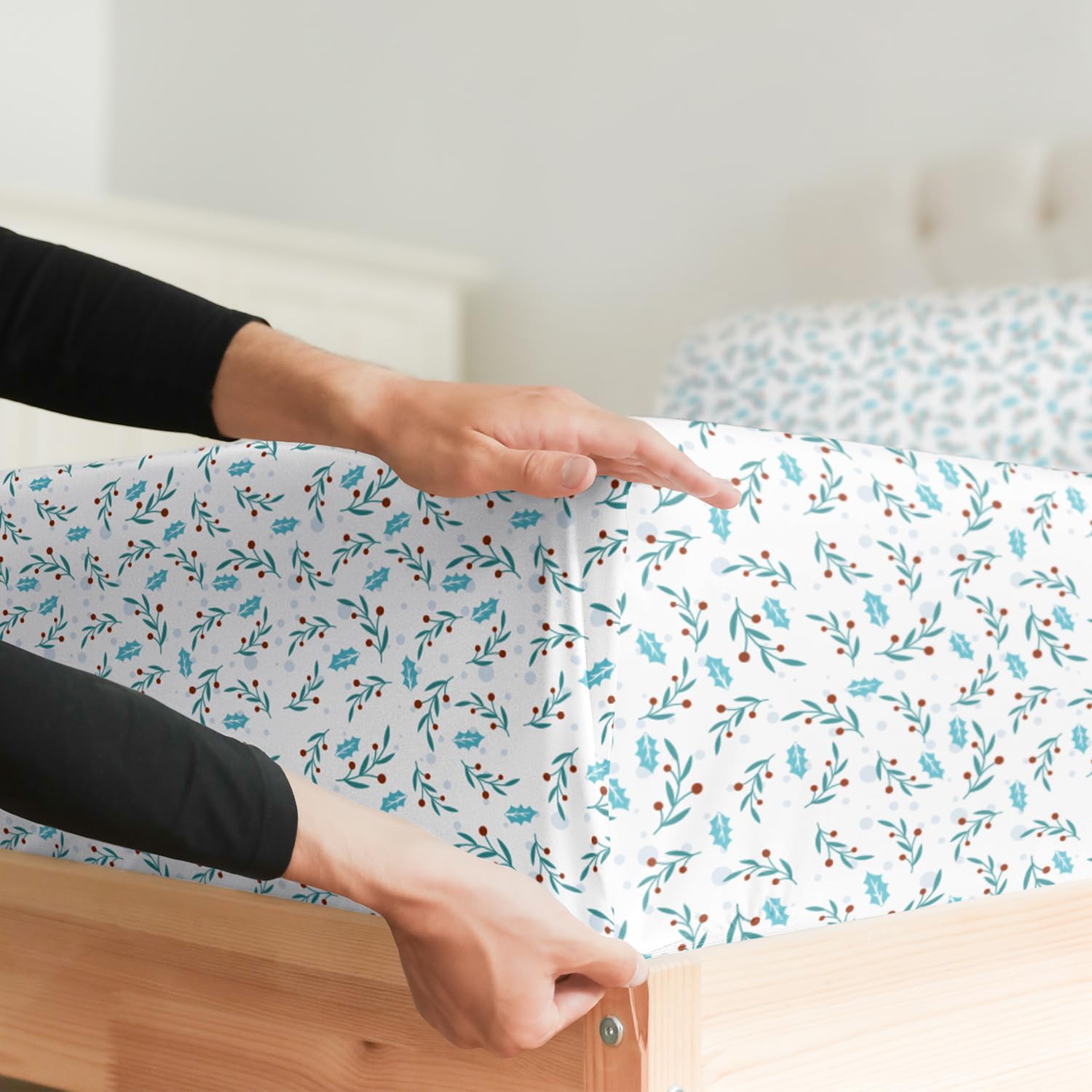 4 Piece Deep Pocket Christmas Sheet Set X671086