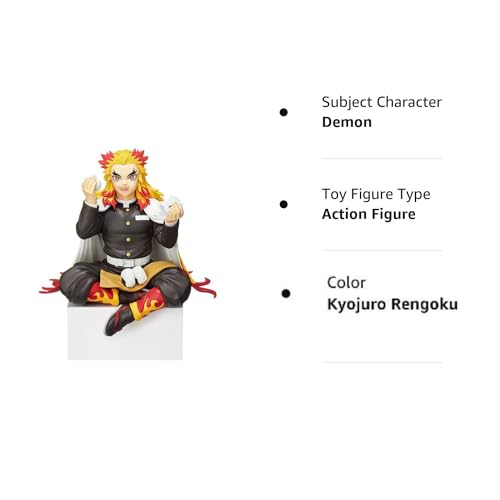 Anime Devil Slayer Eating Rice Balls Sitting Pose Action Figure Toy W604645