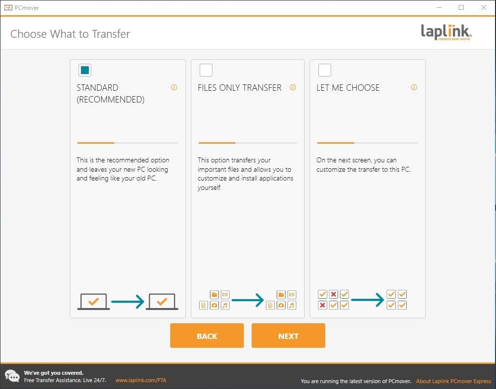 Single Use License PCmover Express W714754