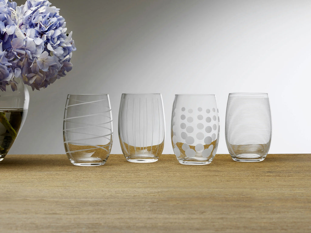 17-Ounce Stemless Wine Set of 4 U919045