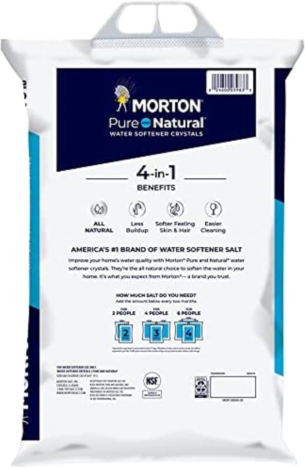 Two Pack 40LB Water Softener Salt J9181
