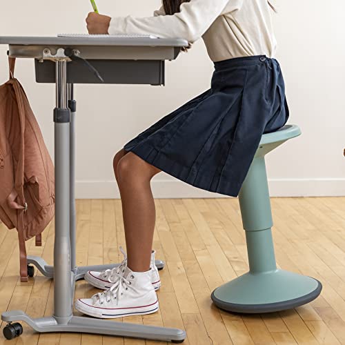Black Adjustable Height Active Stool Q381809