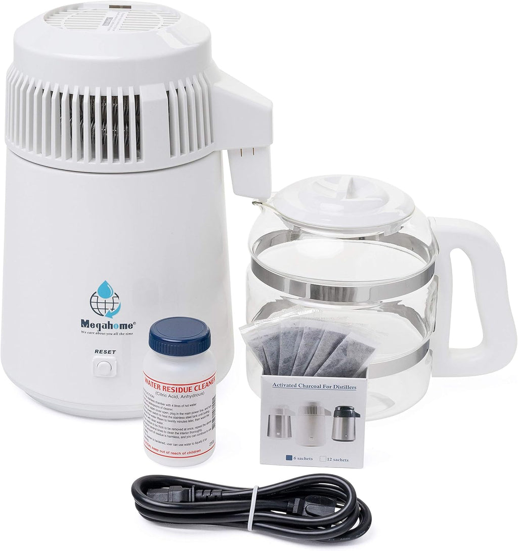 White Countertop Water Distiller X165
