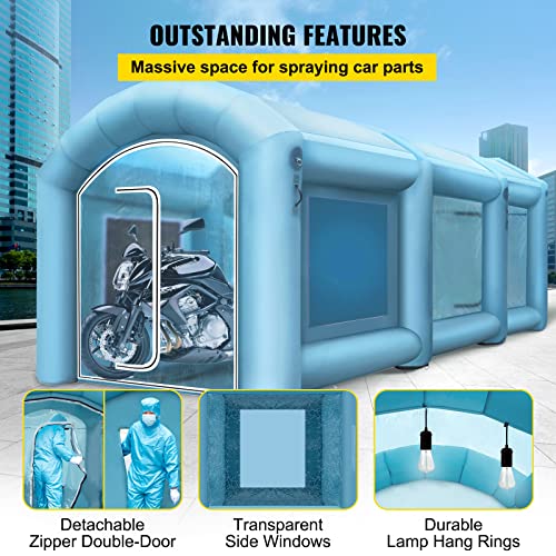 Inflatable Paint Booth with Filter System T806175