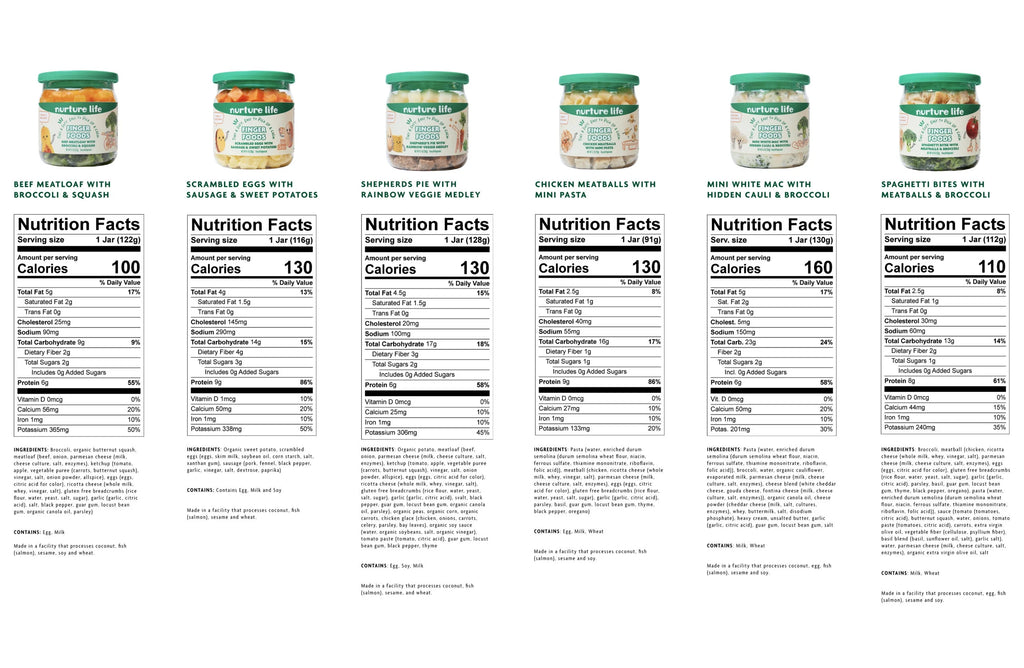 Organic Baby Finger Food 12-Meal Variety Pack W137