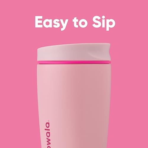 Pink 12 oz Insulated Stainless Steel Coffee Tumbler B30594