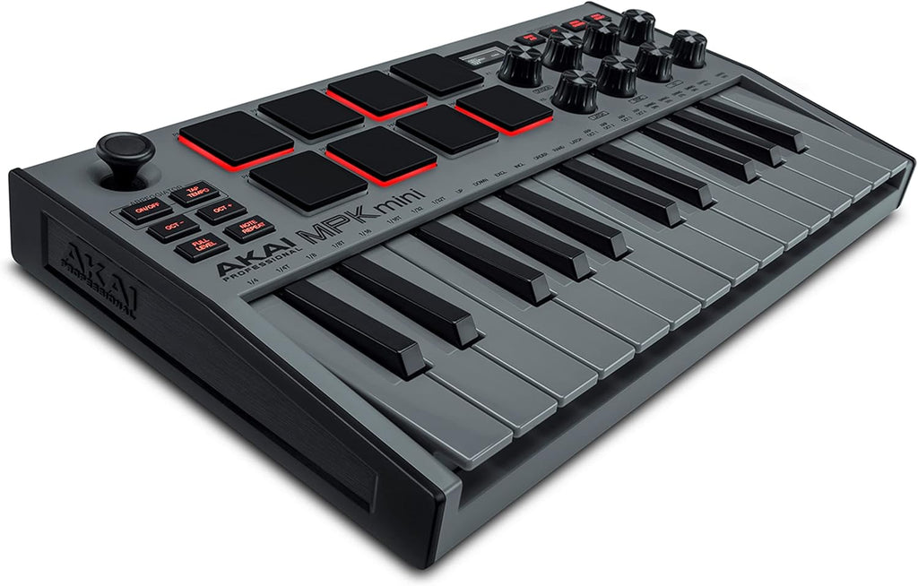 MPC Studio MIDI Controller with 8 Backlit Drum Pads, Grey H871442