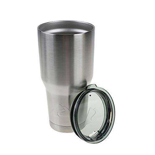 30-Ounce Double-Wall Vacuum-Sealed Stainless Steel Tumbler Z634063