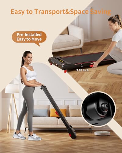 Compact Treadmill with LED Display A616