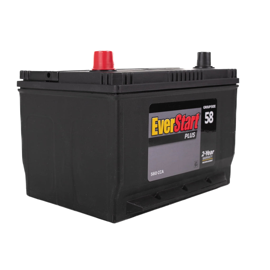 Lead Acid Automotive Battery, Group Size 58 - 12 Volt 560 CCA 78 RC E867494
