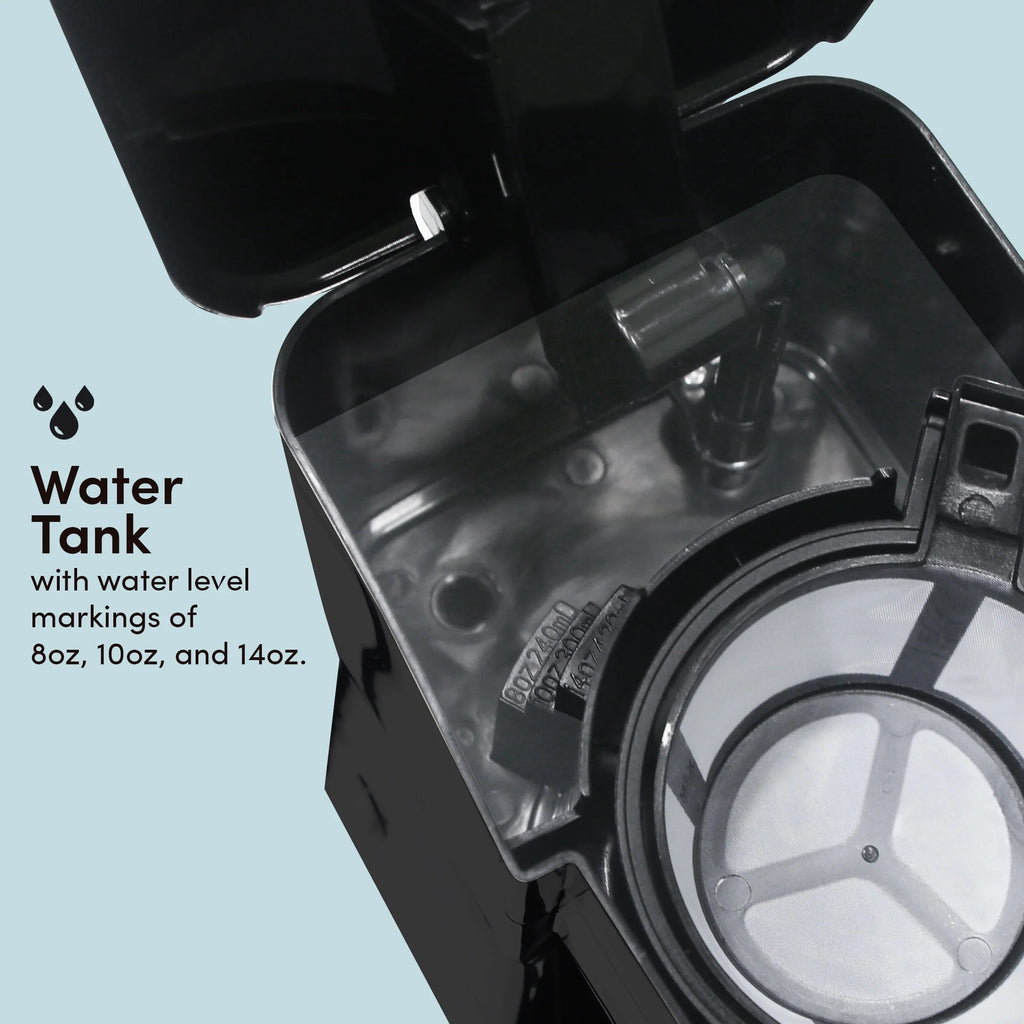 Single Serve Coffee Maker with Stainless Steel Travel Mug R261