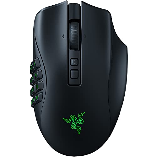 19 Programmable Buttons Wireless MMO Gaming Mouse W667