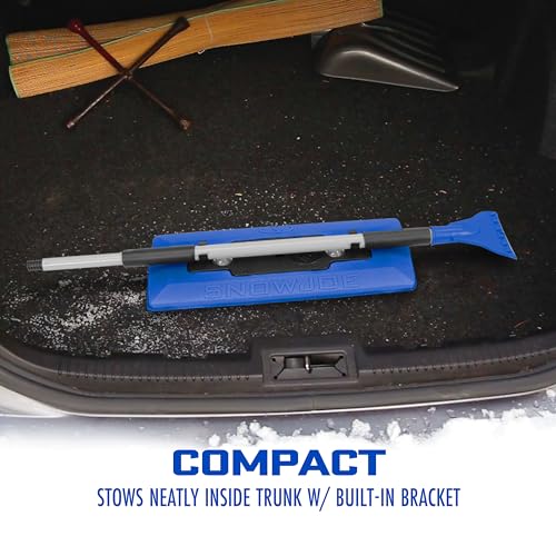 18-Inch Foam Head Snow Broom Ice Scraper I977