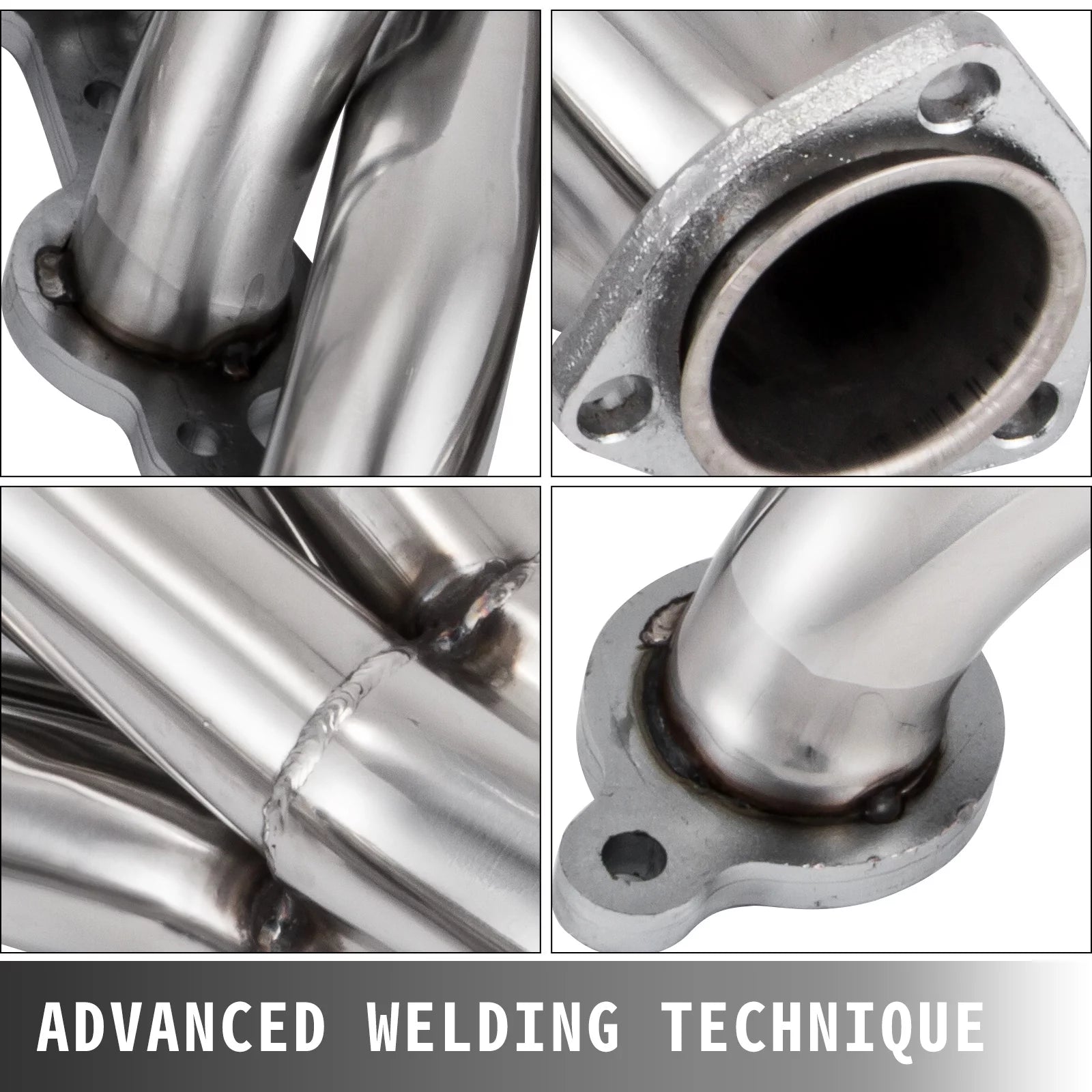 Stainless Steel Exhaust Header Set 1 3/4" U669358