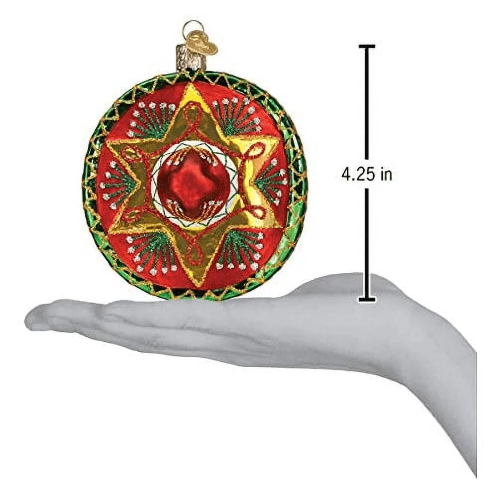 Glass Blown Ornament W24873