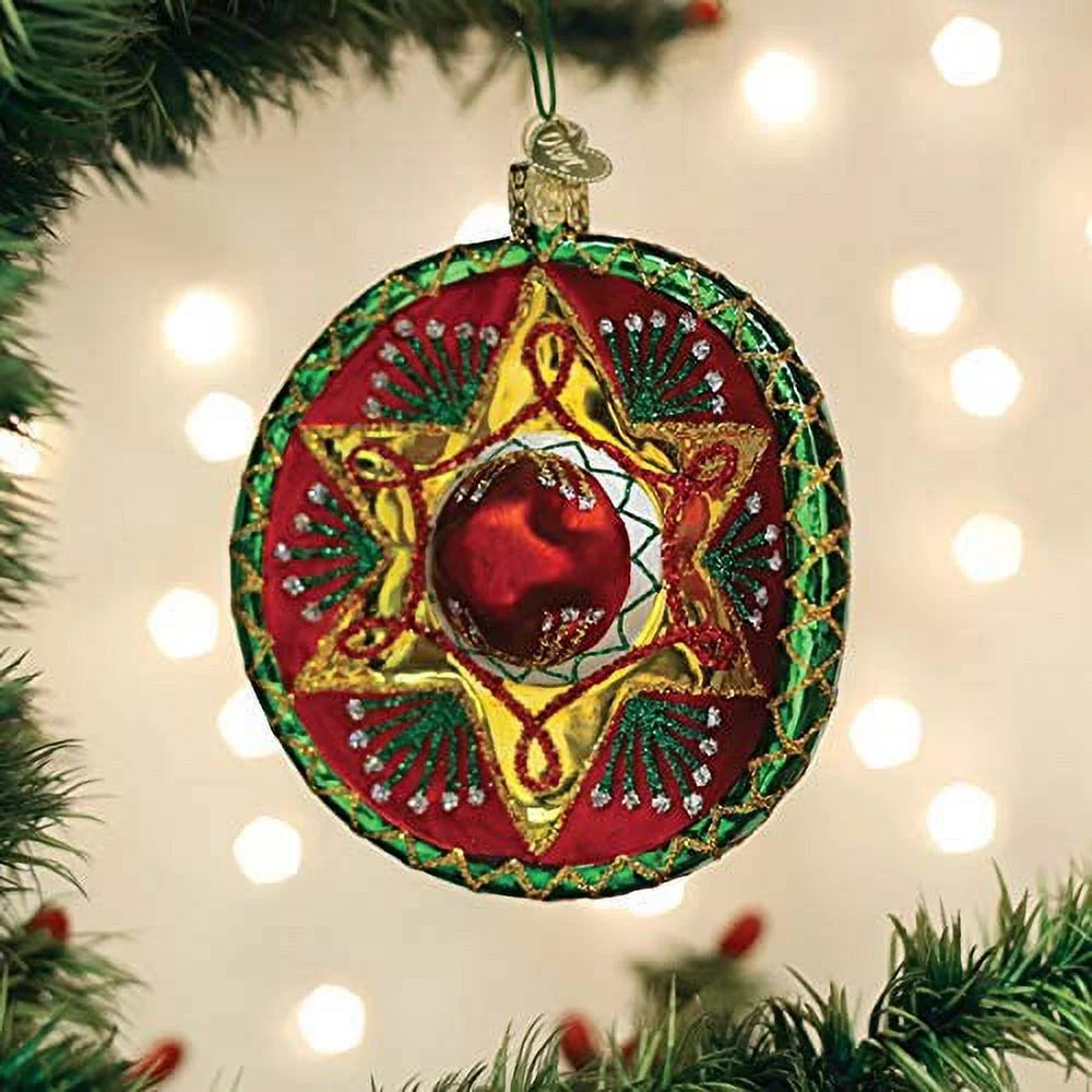 Glass Blown Ornament W24873