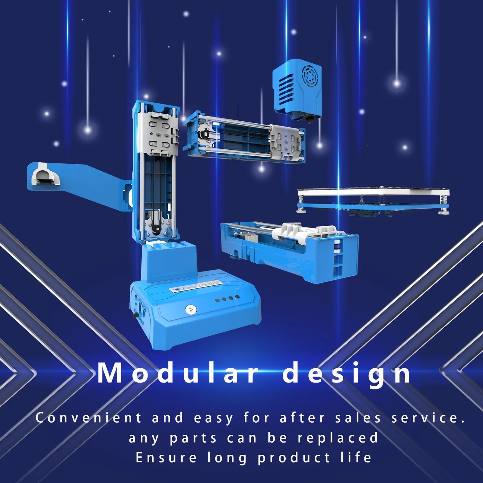 Mini 3D Printer, 100x100x100mm Print Size C557